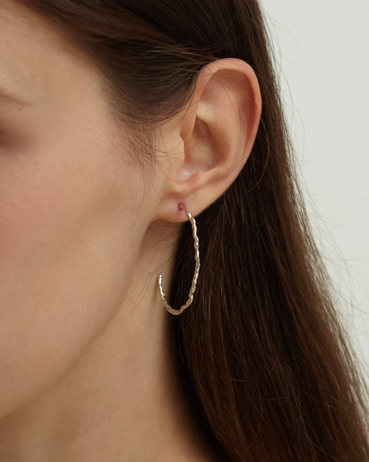 SOLAR HOOP EARRINGS