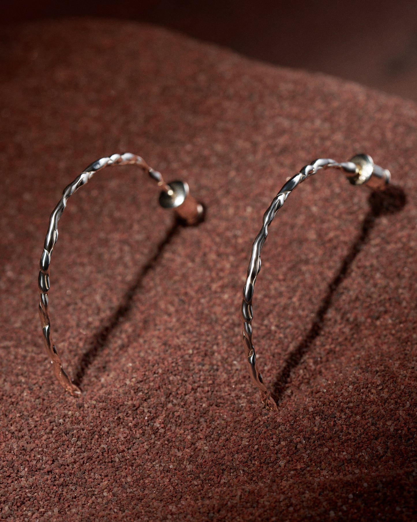 SOLAR HOOP EARRINGS