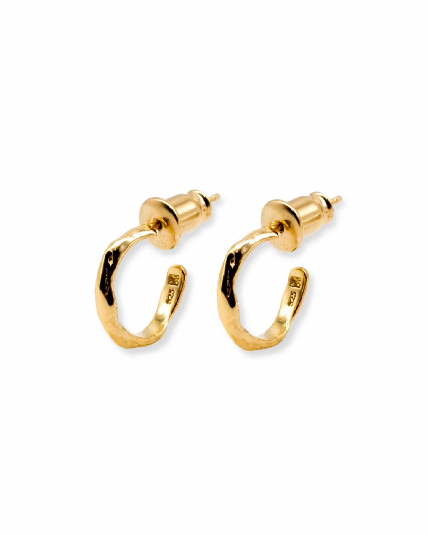 WAVE HOOP EARRINGS