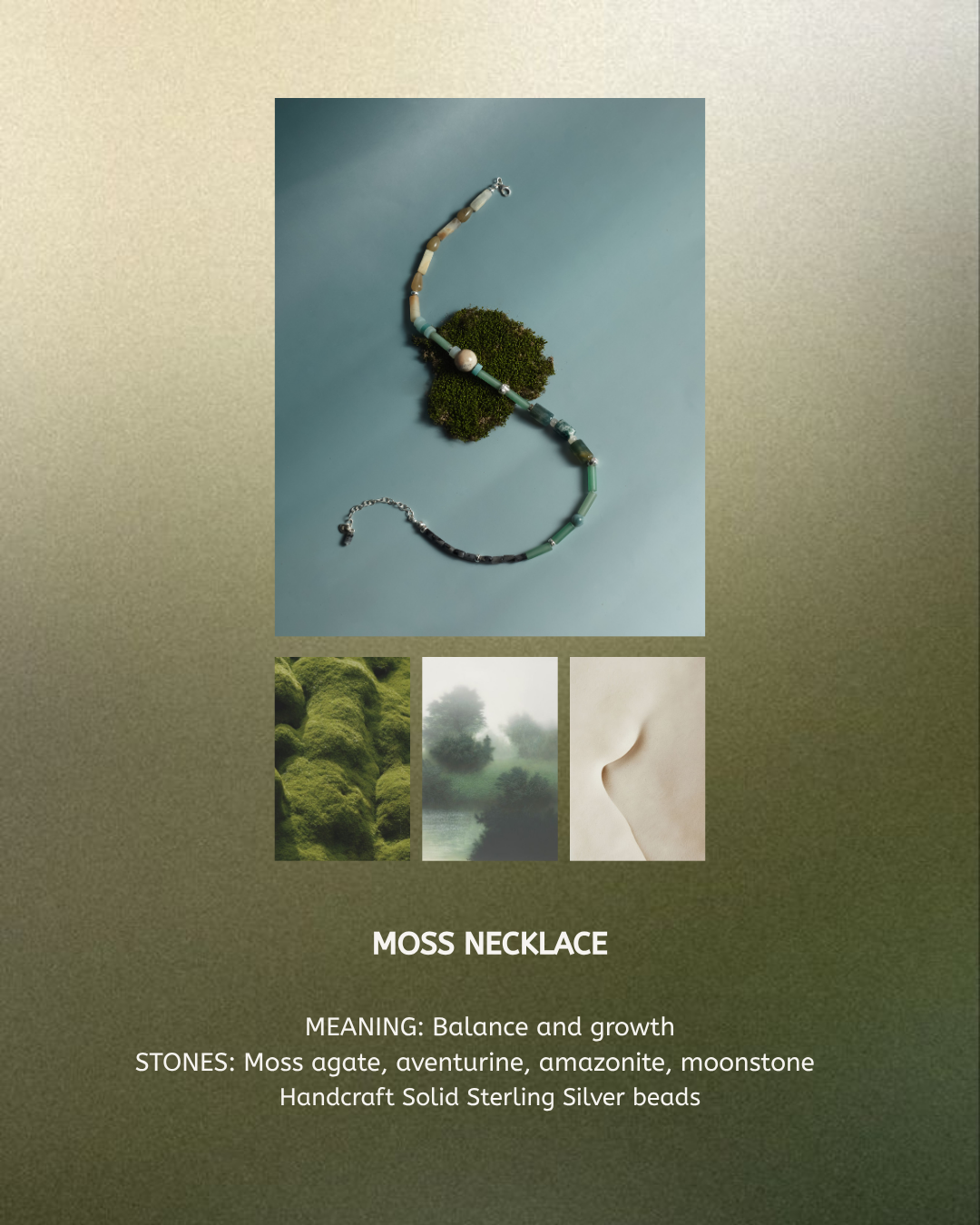 MOSS NECKLACE
