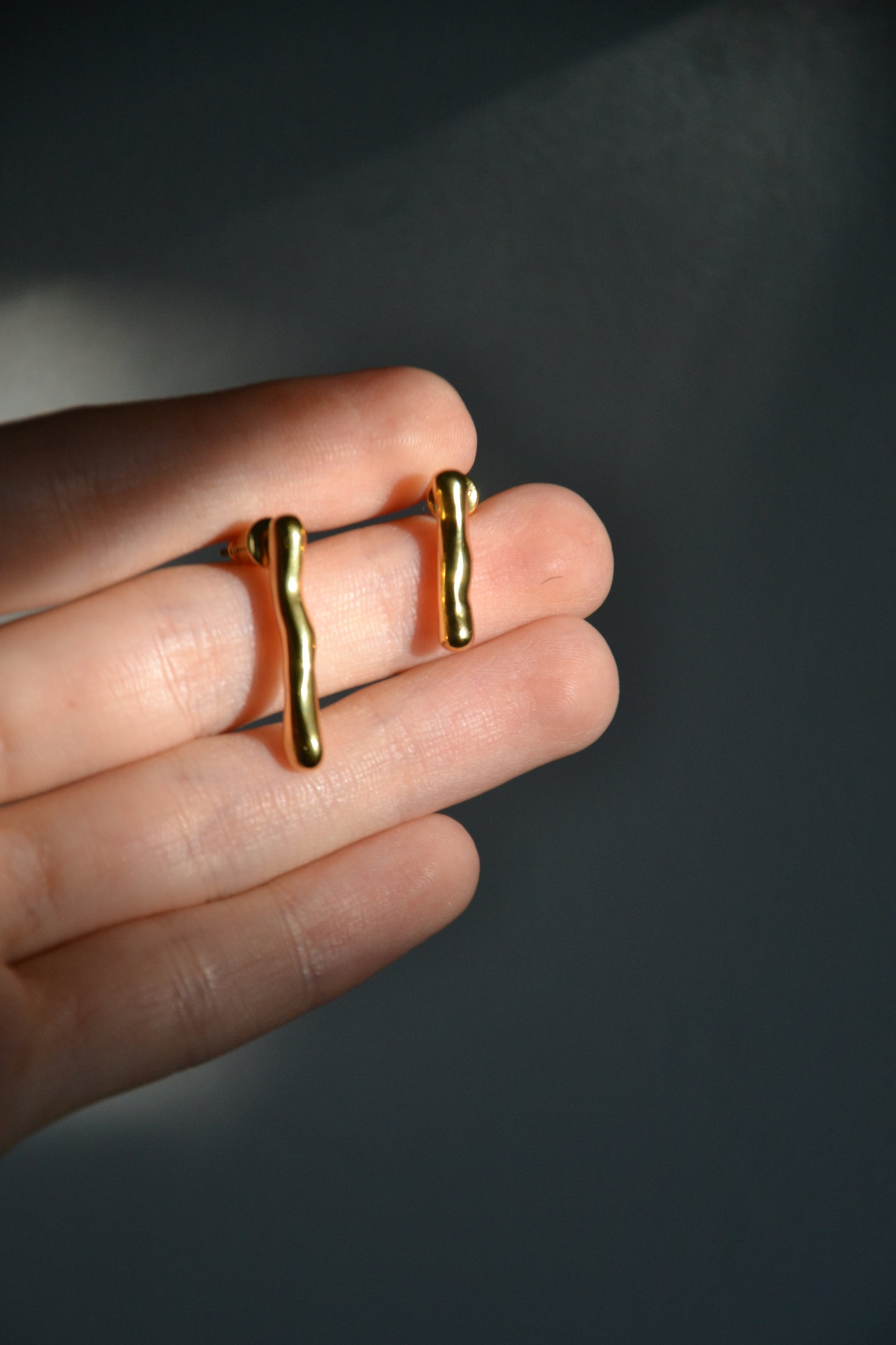 Uneven Icicle Earrings