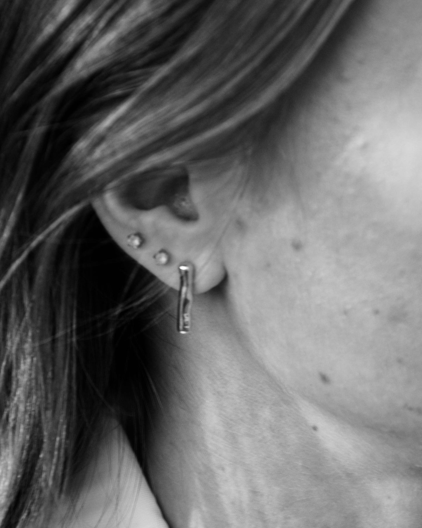 Uneven Icicle Earrings