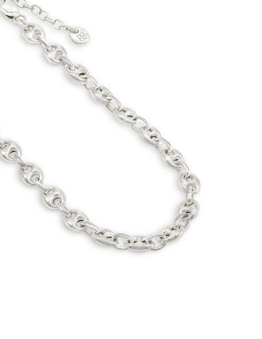 Kharys jewelry mariner chain necklace in sterling silver