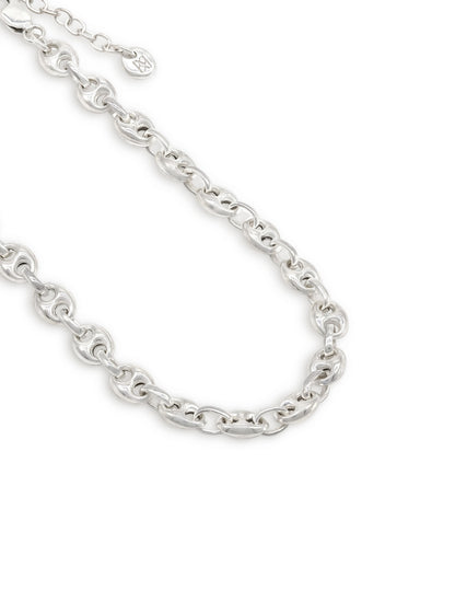 Kharys jewelry mariner chain necklace in sterling silver